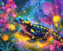Carica l'immagine nel visualizzatore di Gallery, Diamond Painting - Salamandra a Pois
