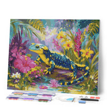 Carica l'immagine nel visualizzatore di Gallery, Diamond Painting - Salamandra Allegra