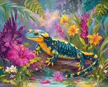 Carica l'immagine nel visualizzatore di Gallery, Diamond Painting - Salamandra Allegra