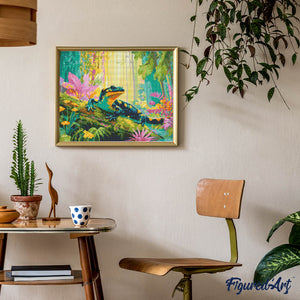 Diamond Painting - Salamandra del Bosco