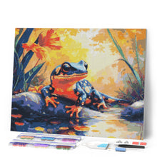 Carica l'immagine nel visualizzatore di Gallery, Diamond Painting - Salamandra Arancione