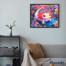 Carica l&#39;immagine nel visualizzatore di Gallery, Diamond Painting - Axolotl Carino