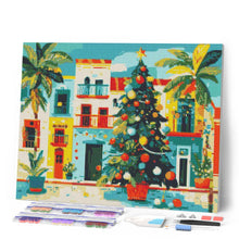 Carica l'immagine nel visualizzatore di Gallery, Diamond Painting - Piazza Festiva Colorata