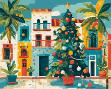 Carica l&#39;immagine nel visualizzatore di Gallery, Diamond Painting - Piazza Festiva Colorata