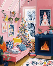 Carica l&#39;immagine nel visualizzatore di Gallery, Diamond Painting - Angolo Artistico Festivo