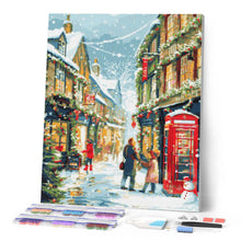 Carica l'immagine nel visualizzatore di Gallery, Diamond Painting - Strada Festiva Britannica