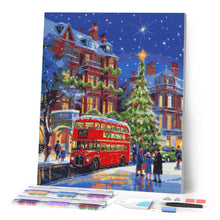 Carica l'immagine nel visualizzatore di Gallery, Diamond Painting - Natale per le strade di Londra