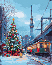 Carica l&#39;immagine nel visualizzatore di Gallery, Diamond Painting - Natale a Tokyo