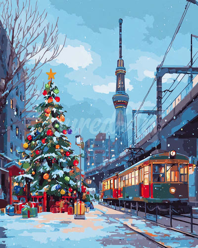 Diamond Painting - Natale a Tokyo