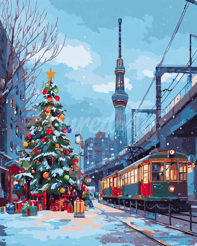 Diamond Painting - Natale a Tokyo