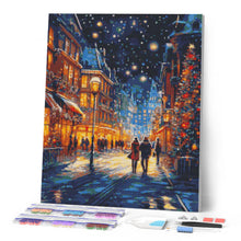 Carica l'immagine nel visualizzatore di Gallery, Diamond Painting - Passeggiata di Natale Stellata