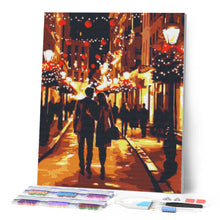 Carica l'immagine nel visualizzatore di Gallery, Diamond Painting - Notte di Natale Romantica