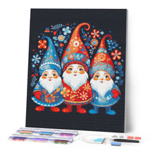 Carica l'immagine nel visualizzatore di Gallery, Diamond Painting - Trio di Gnomi