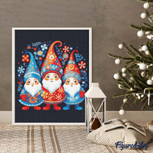 Carica l'immagine nel visualizzatore di Gallery, Diamond Painting - Trio di Gnomi
