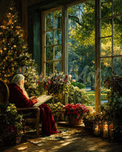 Carica l'immagine nel visualizzatore di Gallery, Diamond Painting - Momento di Quiete di Babbo Natale