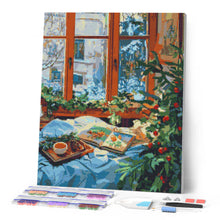 Carica l'immagine nel visualizzatore di Gallery, Diamond Painting - Inverno Accogliente a Letto