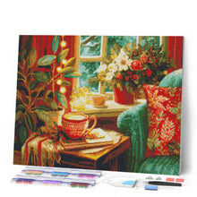 Carica l'immagine nel visualizzatore di Gallery, Diamond Painting - Angolo Caffè Festivo