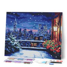 Carica l'immagine nel visualizzatore di Gallery, Diamond Painting - Balcone Invernale