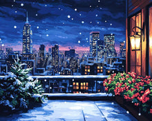 Carica l&#39;immagine nel visualizzatore di Gallery, Diamond Painting - Balcone Invernale