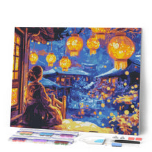 Carica l'immagine nel visualizzatore di Gallery, Diamond Painting - Notte del Festival delle Lanterne