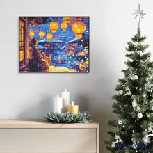 Carica l'immagine nel visualizzatore di Gallery, Diamond Painting - Notte del Festival delle Lanterne