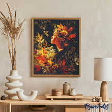 Carica l'immagine nel visualizzatore di Gallery, Diamond Painting - Dama del fogliame dorato