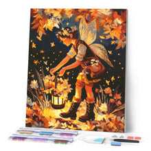 Carica l'immagine nel visualizzatore di Gallery, Diamond Painting - Fata autunnale carina