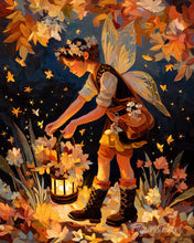 Carica l'immagine nel visualizzatore di Gallery, Diamond Painting - Fata autunnale carina