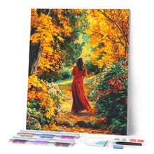 Carica l'immagine nel visualizzatore di Gallery, Diamond Painting - Dama in rosso