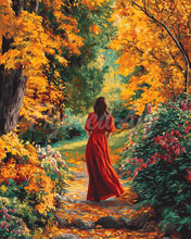 Carica l&#39;immagine nel visualizzatore di Gallery, Diamond Painting - Dama in rosso