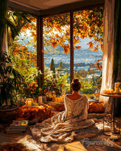 Carica l'immagine nel visualizzatore di Gallery, Diamond Painting - Mattina autunnale accogliente