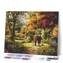 Carica l'immagine nel visualizzatore di Gallery, Diamond Painting - Amore eterno in autunno
