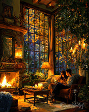 Carica l'immagine nel visualizzatore di Gallery, Diamond Painting - Sera autunnale accogliente