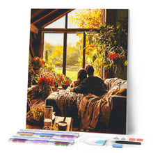 Carica l'immagine nel visualizzatore di Gallery, Diamond Painting - Abbraccio mattutino d'autunno