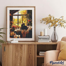 Carica l&#39;immagine nel visualizzatore di Gallery, Diamond Painting - Abbraccio mattutino d&#39;autunno
