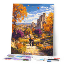 Carica l'immagine nel visualizzatore di Gallery, Diamond Painting - Autunno romantico in Cappadocia