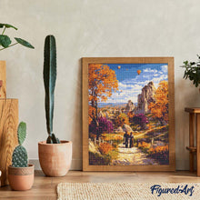 Carica l&#39;immagine nel visualizzatore di Gallery, Diamond Painting - Autunno romantico in Cappadocia