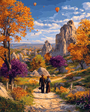 Carica l'immagine nel visualizzatore di Gallery, Diamond Painting - Autunno romantico in Cappadocia