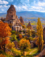 Carica l'immagine nel visualizzatore di Gallery, Diamond Painting - Castello di roccia in Cappadocia
