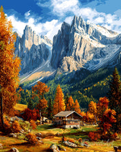 Carica l'immagine nel visualizzatore di Gallery, Diamond Painting - Autunno nelle Dolomiti