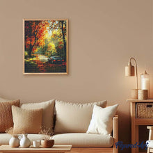 Carica l&#39;immagine nel visualizzatore di Gallery, Diamond Painting - Viaggio su strada dorata