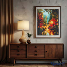Carica l&#39;immagine nel visualizzatore di Gallery, Diamond Painting - Luci della città in autunno