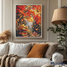 Carica l&#39;immagine nel visualizzatore di Gallery, Diamond Painting - Lettura con farfalle