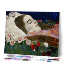 Carica l'immagine nel visualizzatore di Gallery, Diamond Painting - Ria Munk sul letto di morte - Klimt