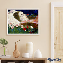 Carica l'immagine nel visualizzatore di Gallery, Diamond Painting - Ria Munk sul letto di morte - Klimt
