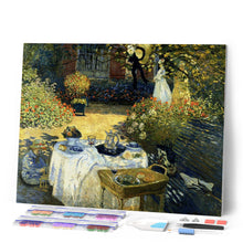 Carica l'immagine nel visualizzatore di Gallery, Diamond Painting - Colazione in giardino - Monet