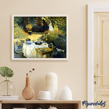 Carica l'immagine nel visualizzatore di Gallery, Diamond Painting - Colazione in giardino - Monet