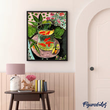 Carica l'immagine nel visualizzatore di Gallery, Diamond Painting - I pesci rossi - Matisse