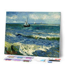 Carica l'immagine nel visualizzatore di Gallery, Diamond Painting - Il Mare a Les Saintes Maries - Van Gogh