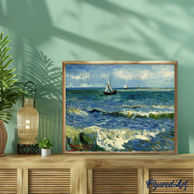 Carica l'immagine nel visualizzatore di Gallery, Diamond Painting - Il Mare a Les Saintes Maries - Van Gogh